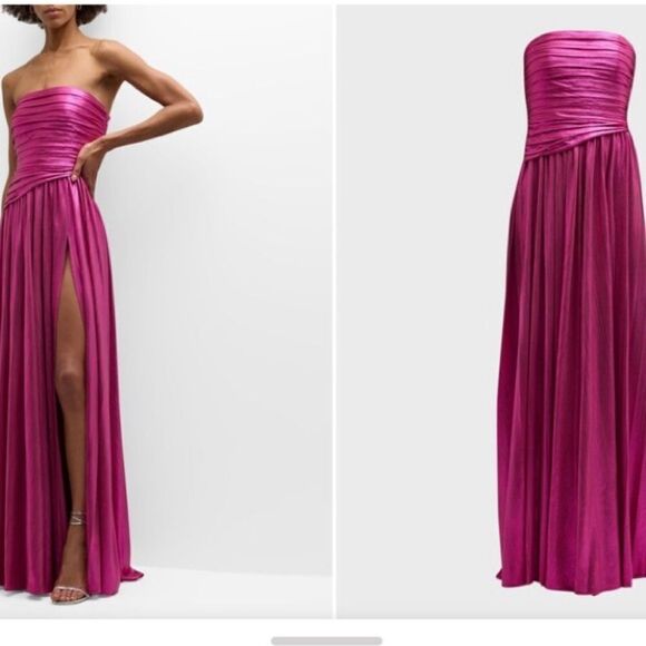 RETROFETE Jacie Dress in Hot Pink Large NWT $595 - Picture 10 of 12